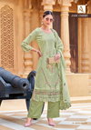 Jade Ombre By Alok Suit Cambric Lawn Pakistani Dress Material Exporters In India